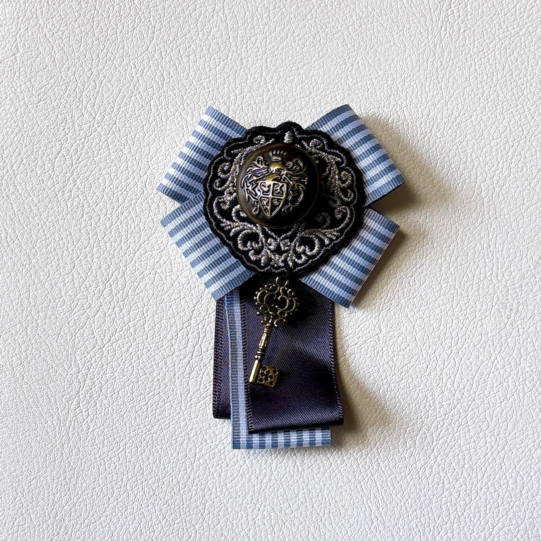 極美品 エルアンノワール 160 フォーマルセットアップ5点セット 紺 グレー