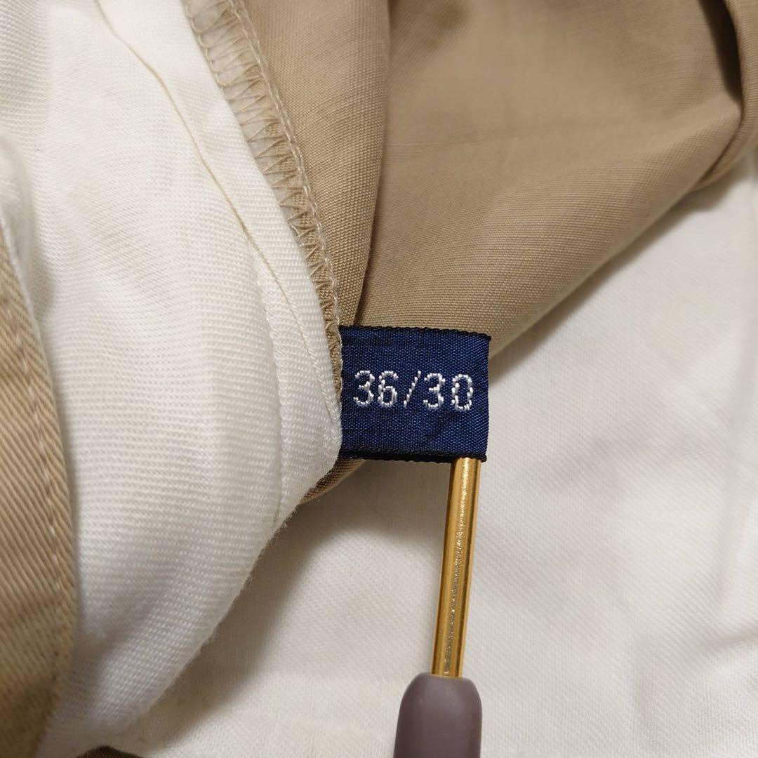 ポロチノPolo by Ralph Laurenツータックチノパンツ古着K286