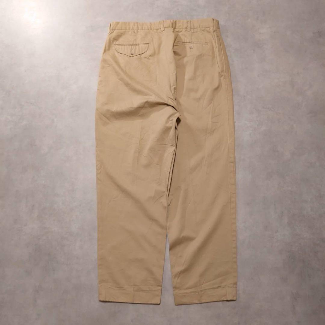 ポロチノPolo by Ralph Laurenツータックチノパンツ古着K286