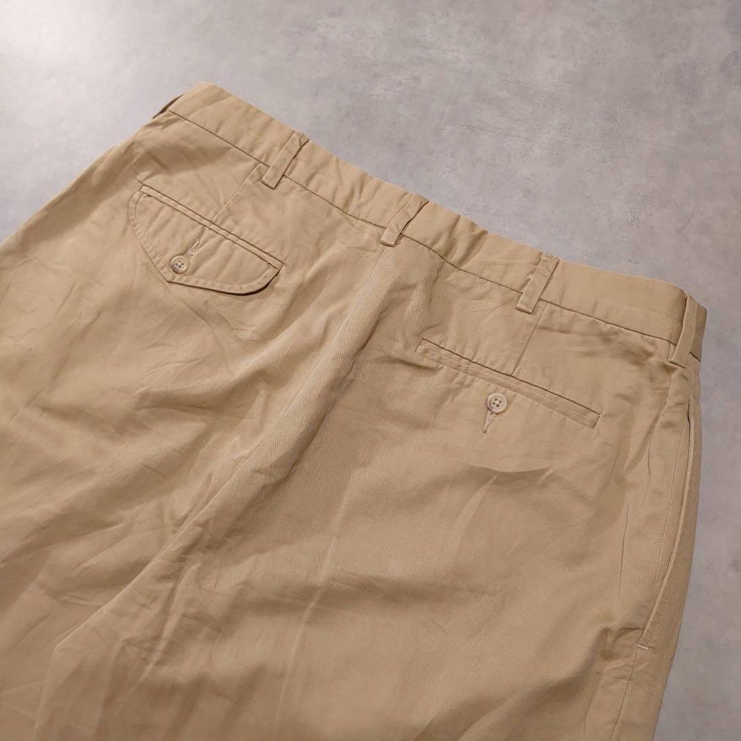 ポロチノPolo by Ralph Laurenツータックチノパンツ古着K286