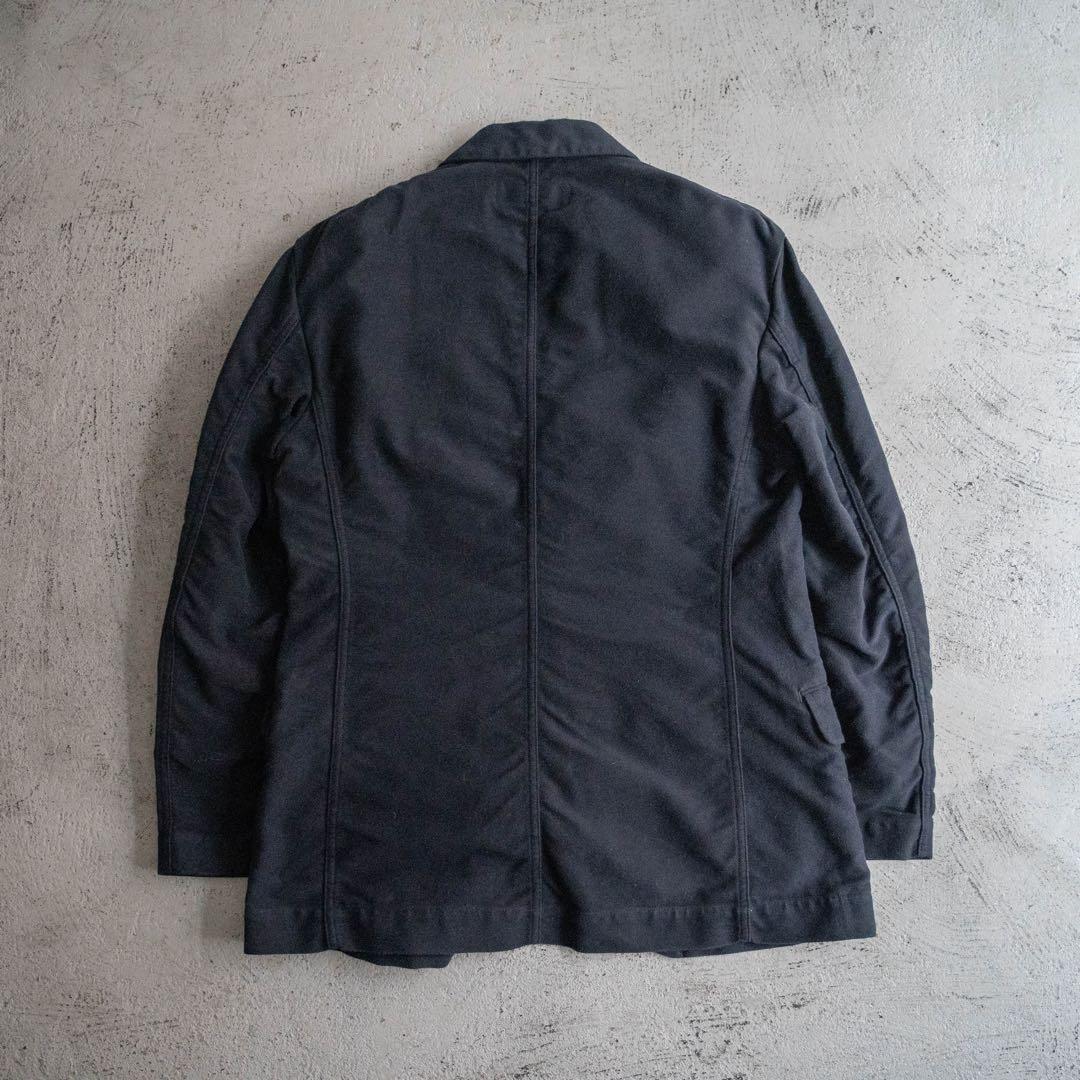 94AW ISSEY MIYAKE コットン テーラードジャケット ブラック