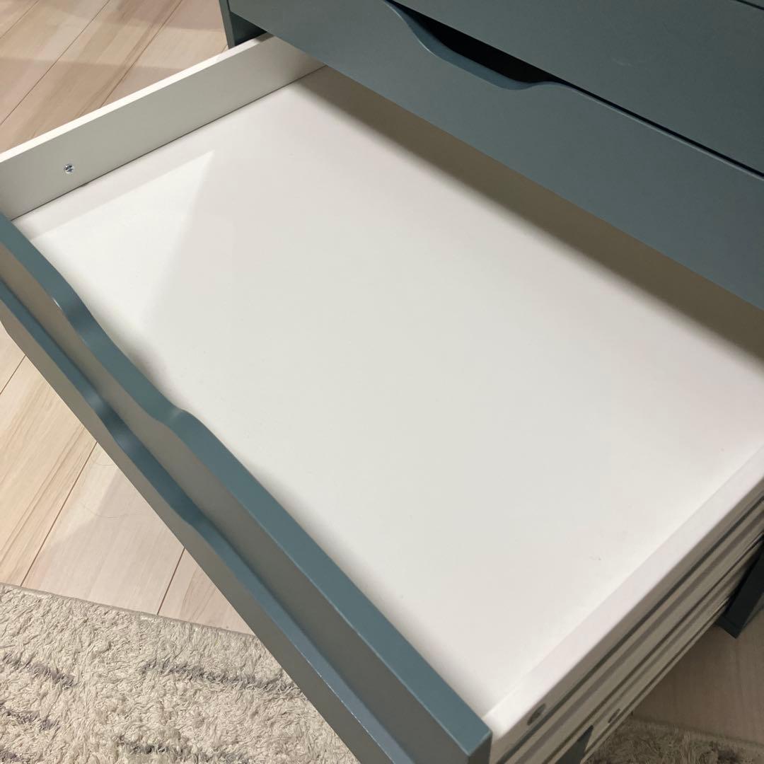 IKEA ALEX アレクス　キャビネット　グレー　引き取り