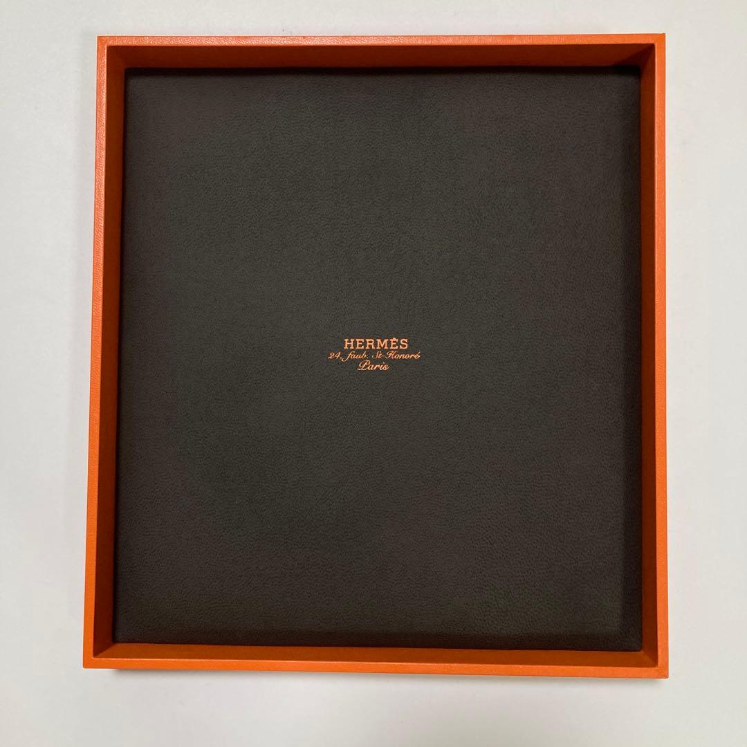 美品　エルメス　ネックレス　ケース　空箱　ジュエリーボックス　シェーヌダンクル