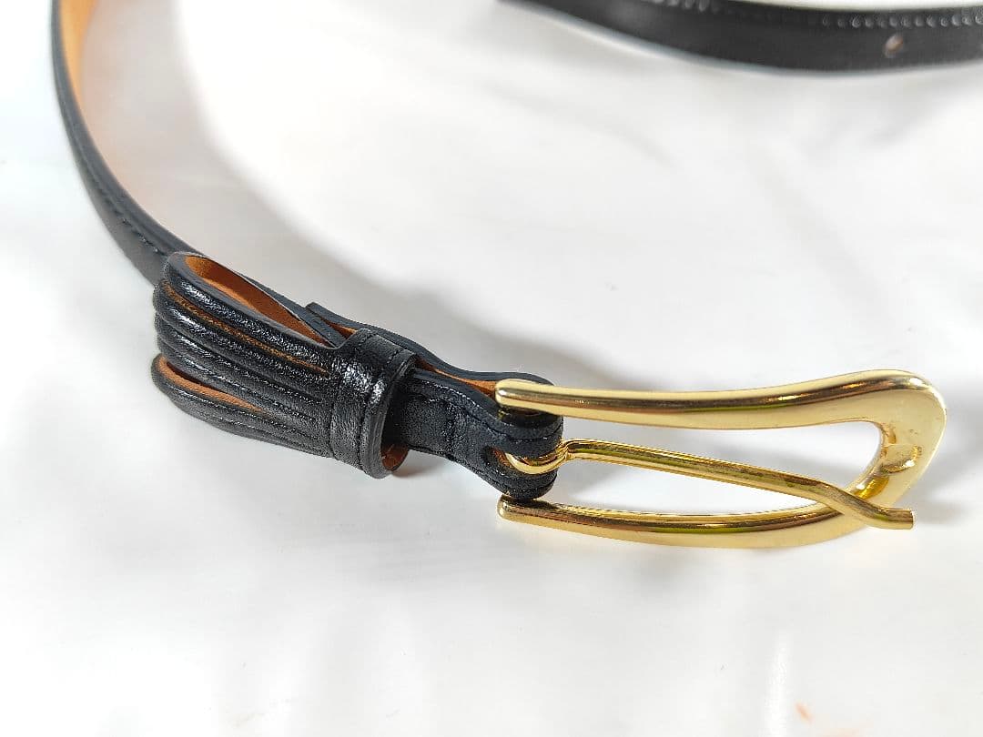 【極美品】JOSEPH AMBOISE　本革　高級ドレスベルト フランス製正規品