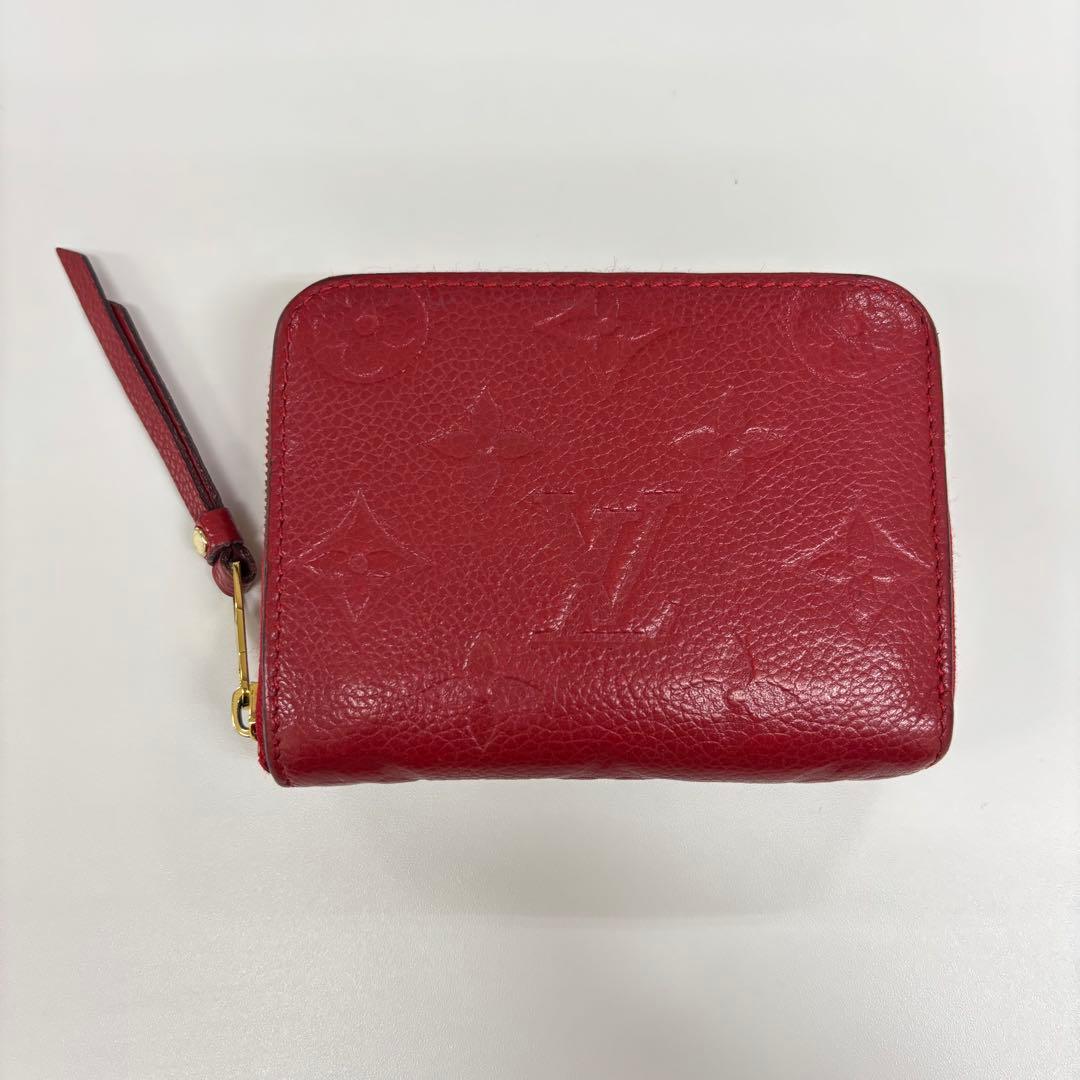 ルイヴィトン モノグラム アンプラント ジッピー パース M63696