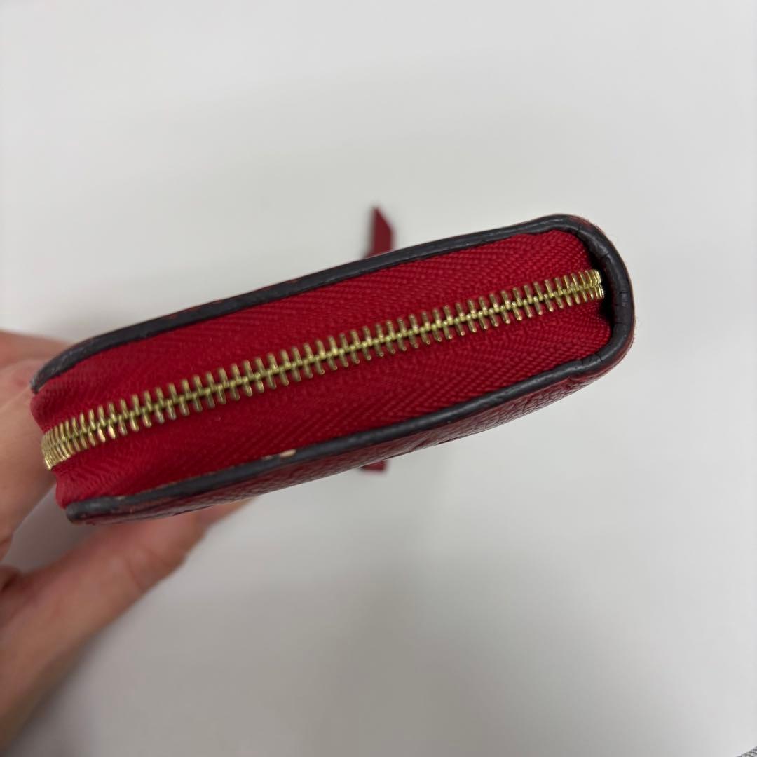 ルイヴィトン モノグラム アンプラント ジッピー パース M63696