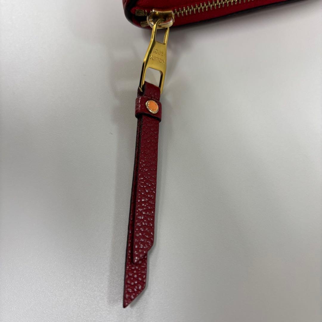 ルイヴィトン モノグラム アンプラント ジッピー パース M63696