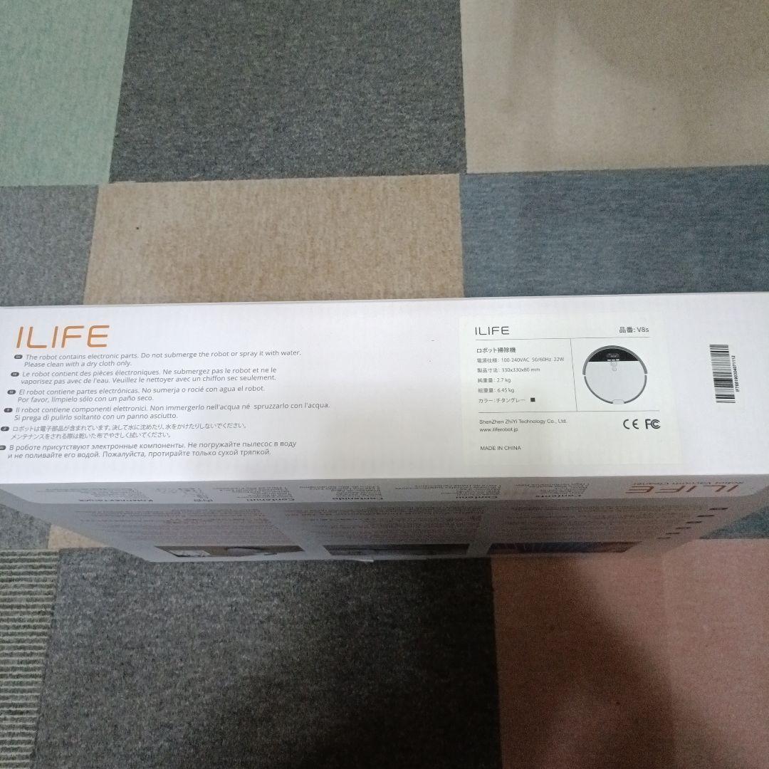 ILIFE V8s ロボット掃除機 本体 チタングレー