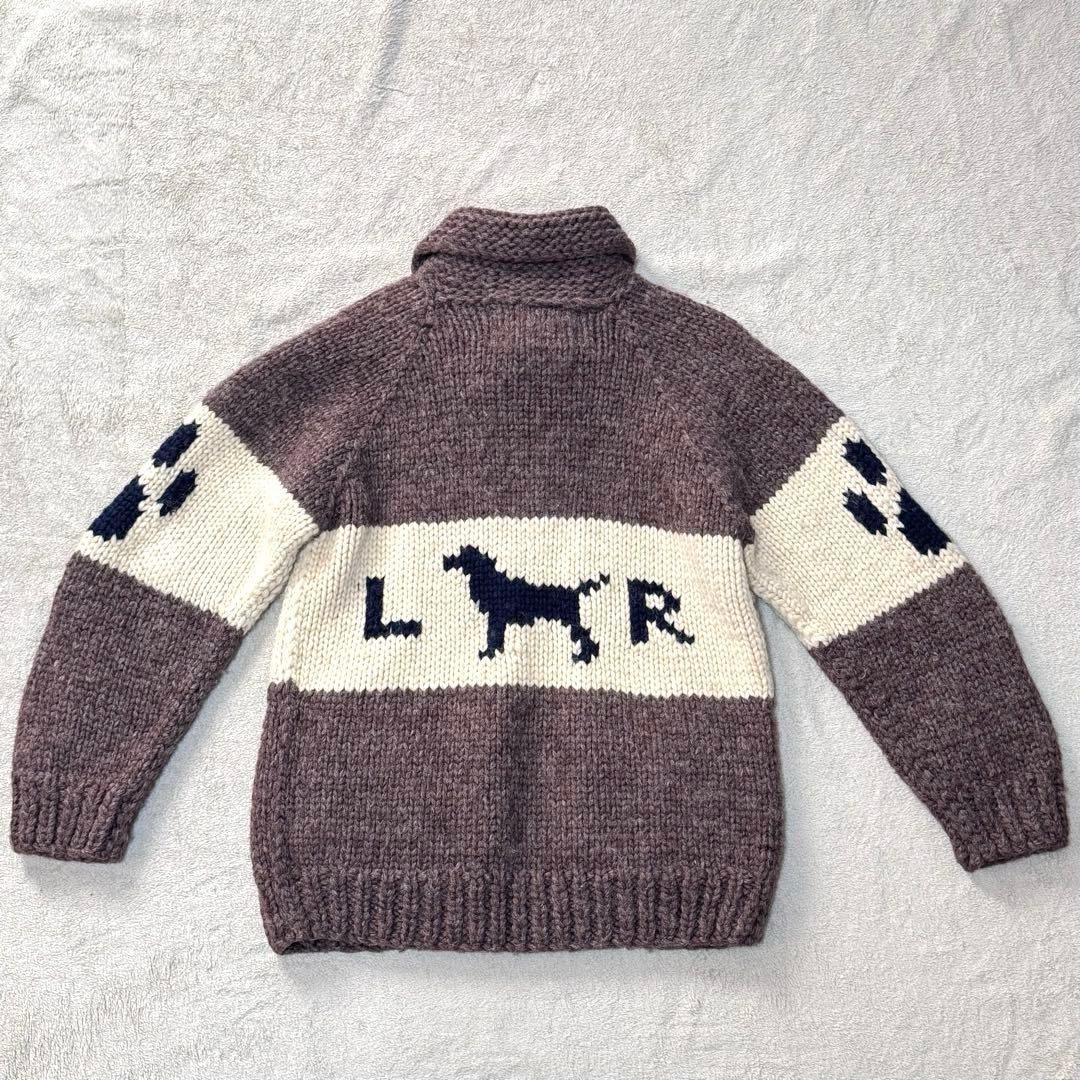 カナディアンセーター ラブラドールレトリバー カウチン セーター ジップアップ