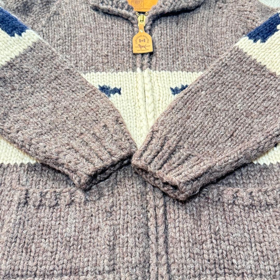 カナディアンセーター ラブラドールレトリバー カウチン セーター ジップアップ