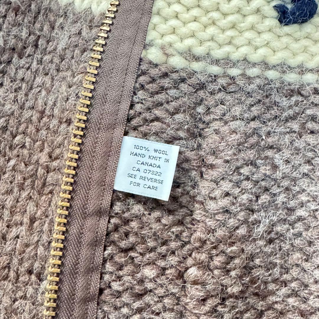 カナディアンセーター ラブラドールレトリバー カウチン セーター ジップアップ