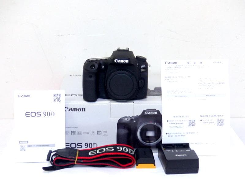 【2388】美品 Canon キャノン EOS 90D ボディ 一眼レフデジカメ