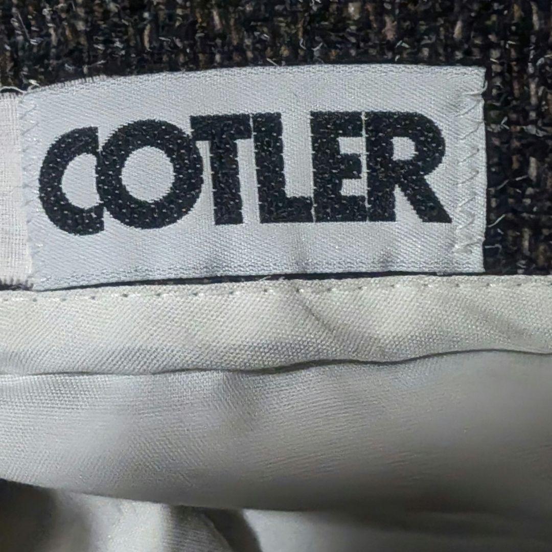 60s 70s　USA製　ロケットtalon　ごまパンツ　カスリ柄　ウール混