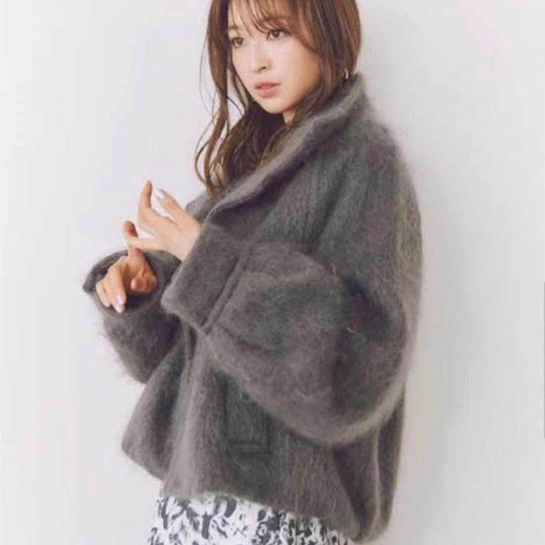 【新品】シャギーミドルブルゾン新品タグ付き