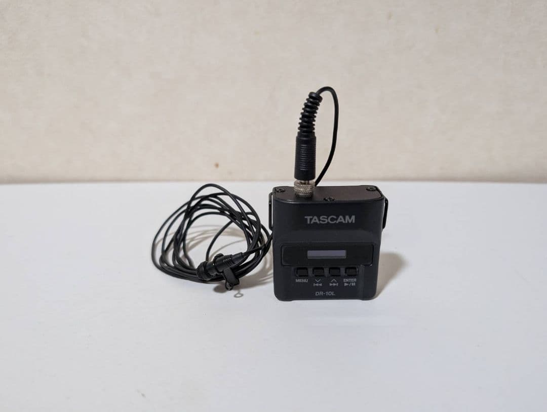 TASCAM DR-10L ピンマイクレコーダー 黒