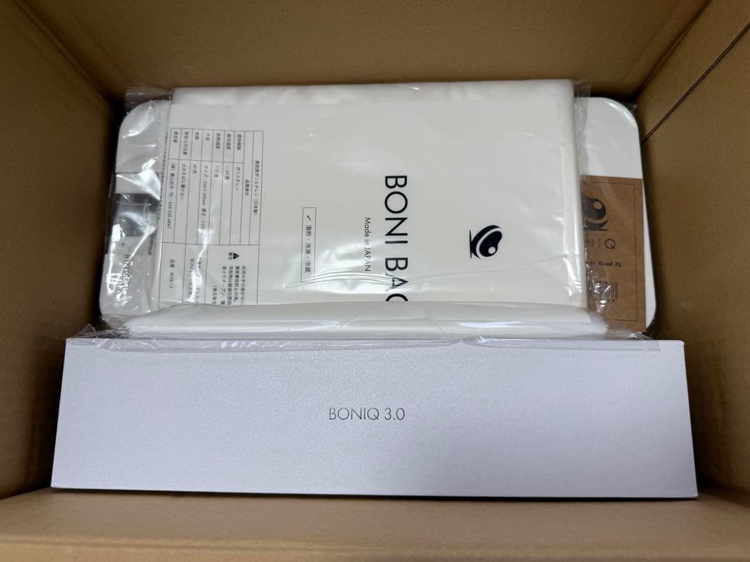 BONIQ 3.0 スターターセット ホワイト 低温調理器