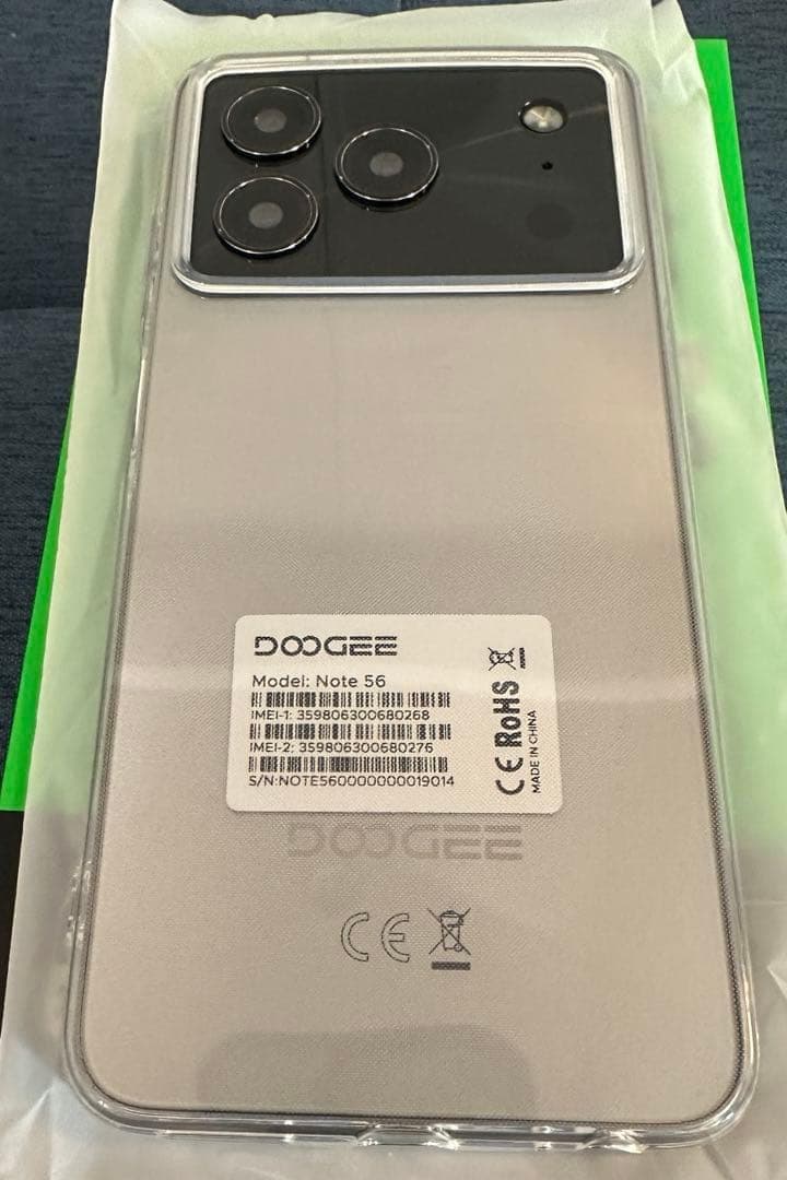 新品✨Android16 フリースマホ 大容量バッテリー スマホ本体 ケース付き
