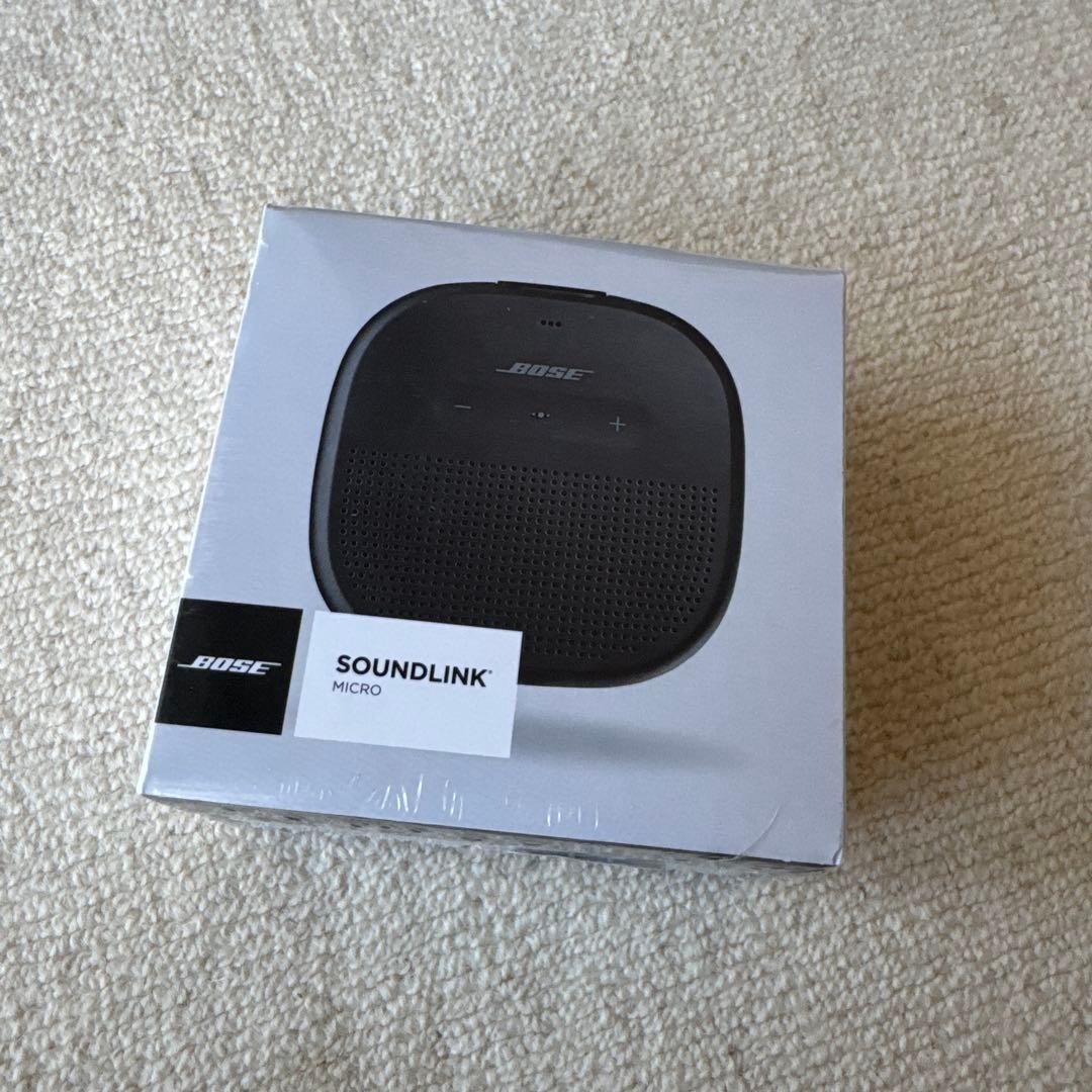 【新品】BOSE SOUNDLINK MICRO ブラック