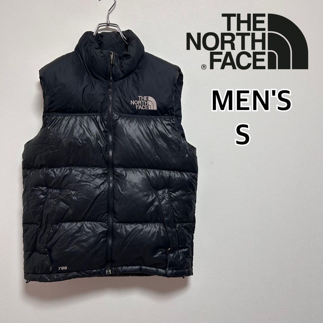日本未入荷　ノースフェイス　メンズ　ヌプシダウンベストジャケット　770 黒　S