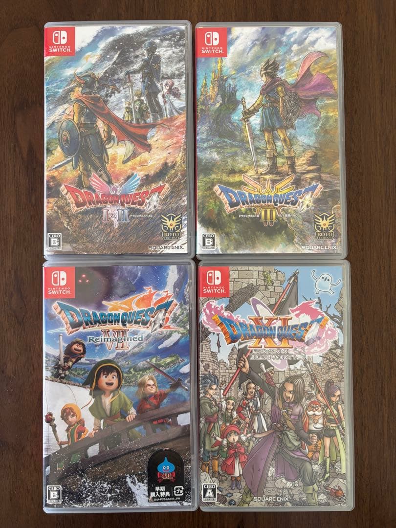 0*1様 ★まとめ売り★ 1&2 3 7 11Sドラゴンクエスト ドラクエ sw