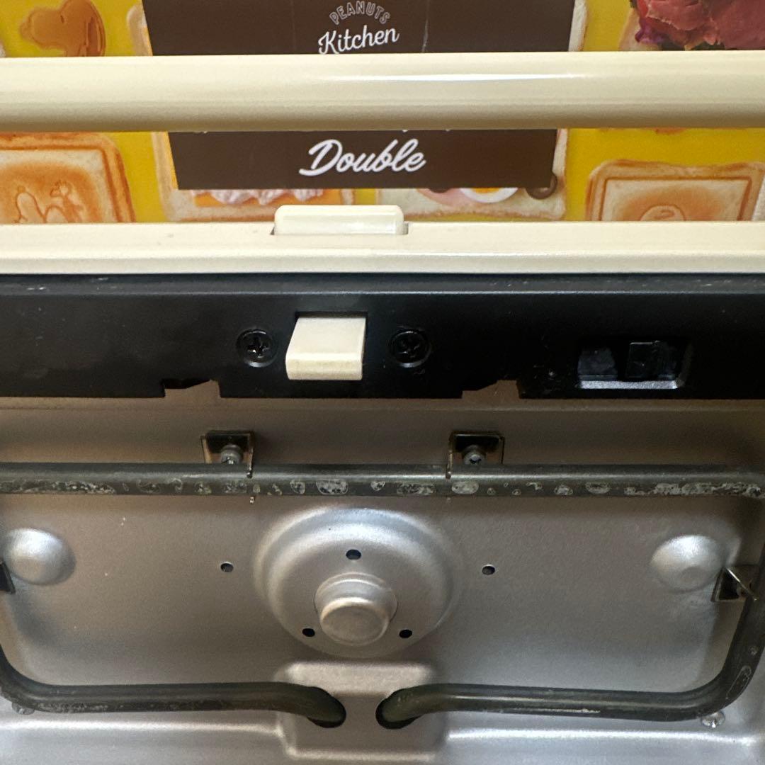 BRUNO グリルサンドメーカー ダブル　スヌーピー　プレートセット