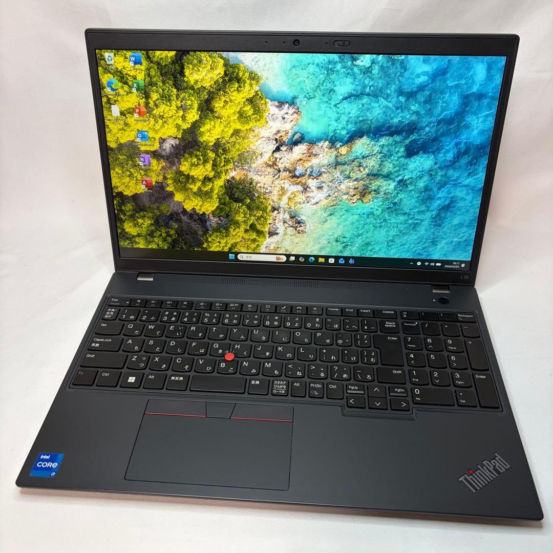 美品 ThinkPad L15 Gen3 第12世代 i7 16GB 512GB