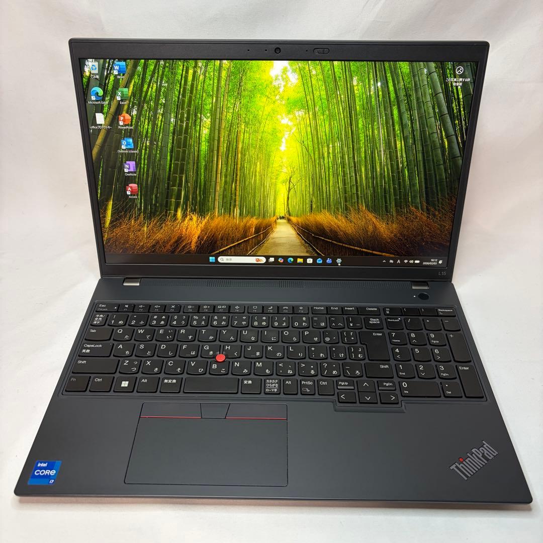 美品 ThinkPad L15 Gen3 第12世代 i7 16GB 512GB