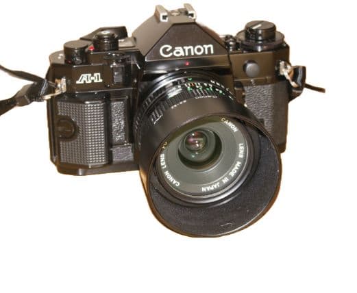 Canon A-1 35mmフィルム一眼レフカメラ