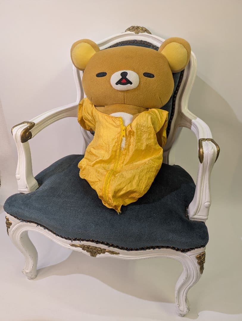 ロココ調 猫足 チェスターフィールドお宮参りお食初撮影用椅子 写真館用 撮影椅子