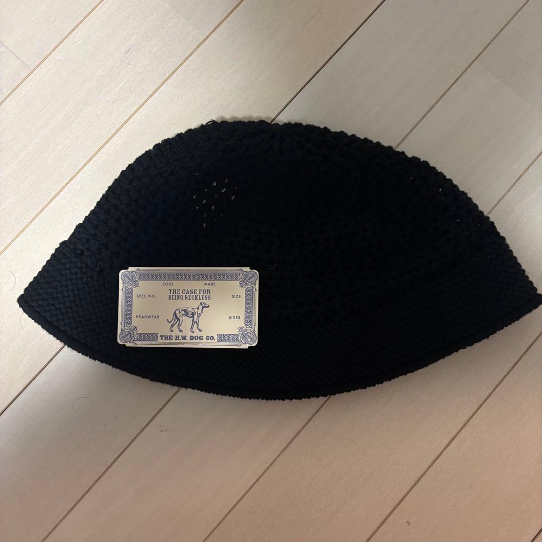 帽子 THE H.W.DOG&CO. COTTON KNIT HAT cotton