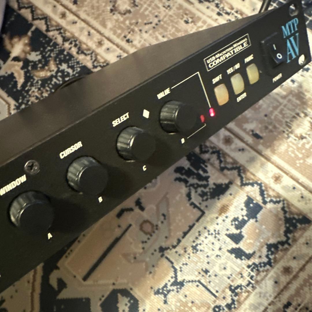 MOTU midi timepiece MTP AV 電源ケーブル 説明書付き