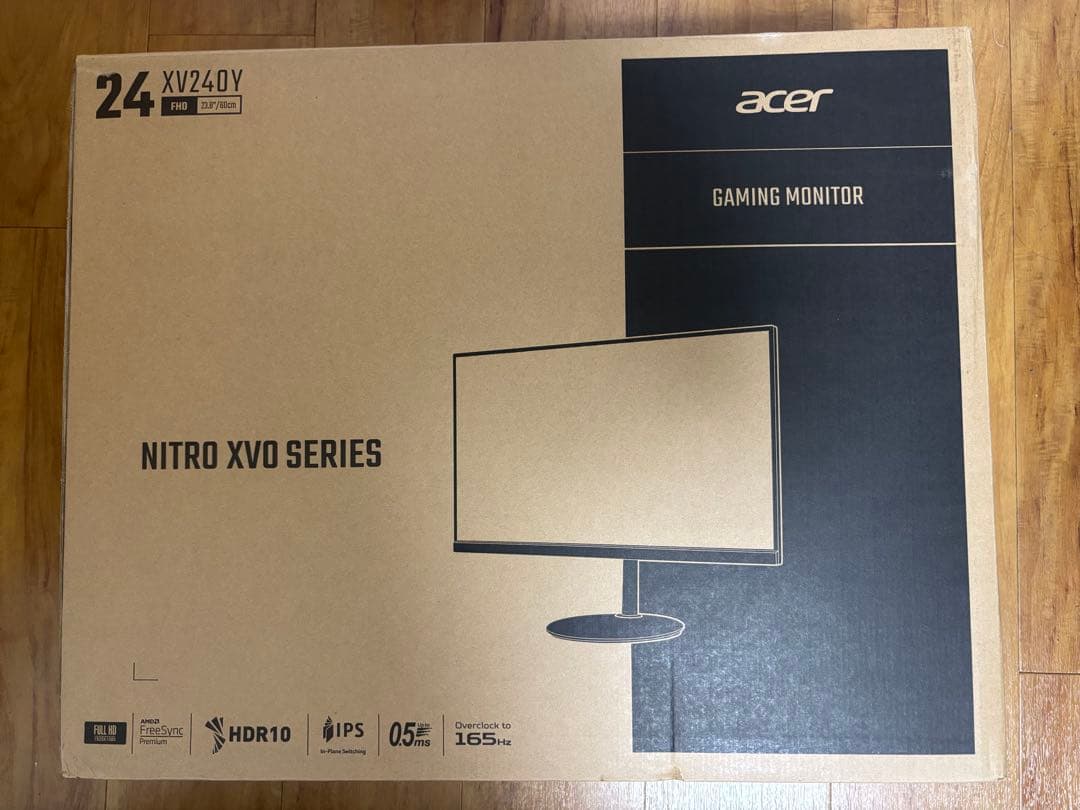 Acer ディスプレイ XV240Y Pbmiiprfx