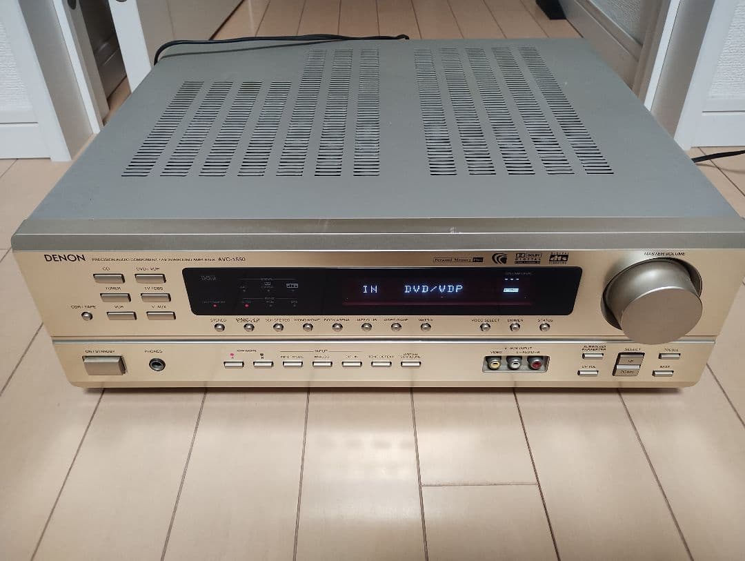 DENON DVDプレイヤー アンプ センタースピーカーセット ジャンク扱いで