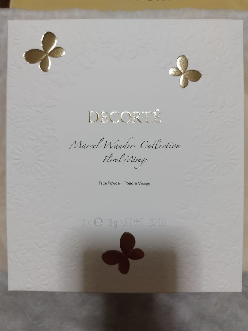 コスメデコルテ　マルセル・ワンダース　フェイスパウダー2025年　限定品