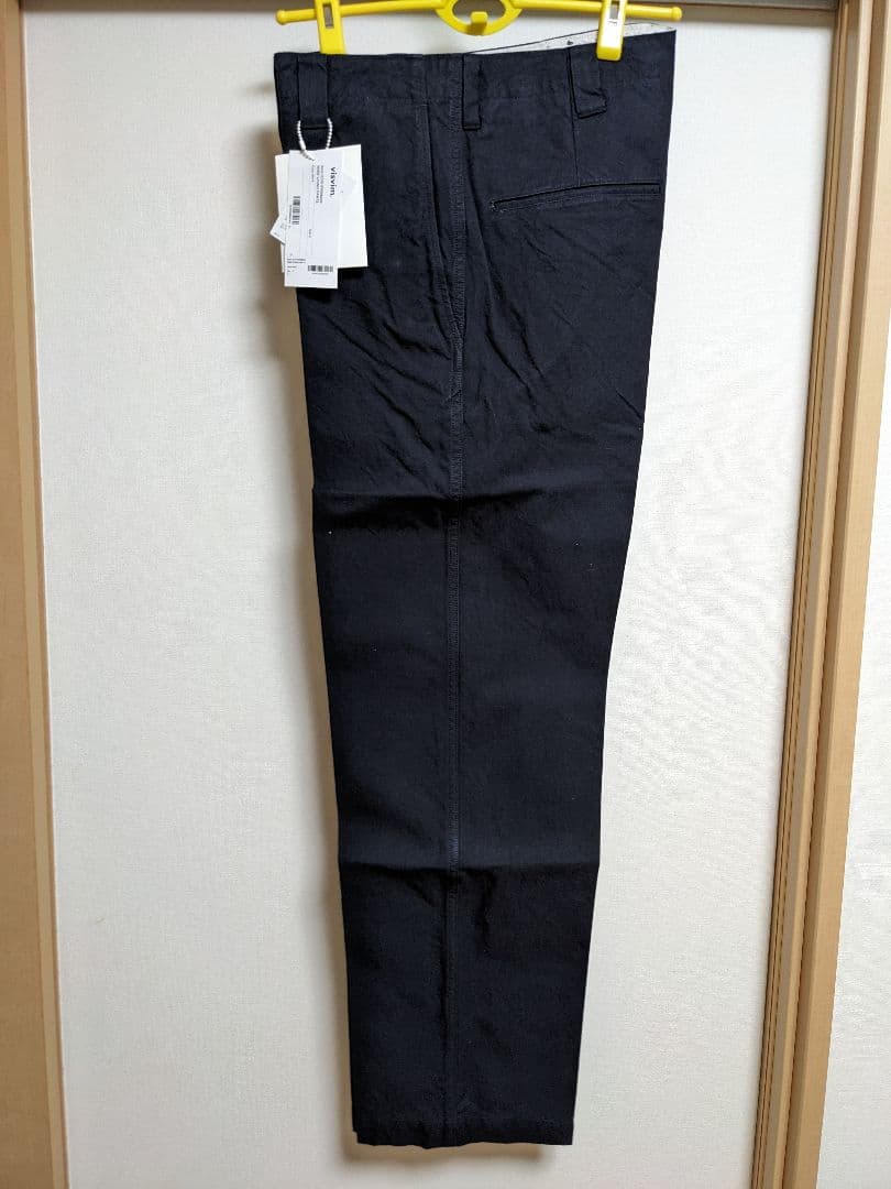 新品　visvim ワイドチノパン　ビズビム　2025SS