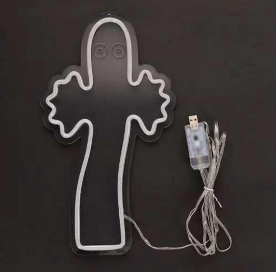 MOOMIN ムーミンとニョロニョロのネオン管　2個セット