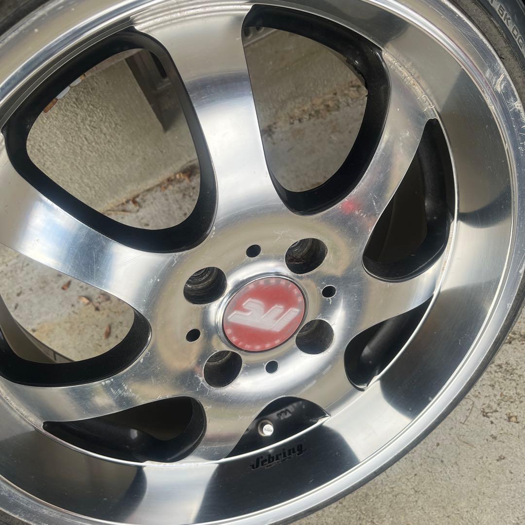 RAYS セブリング itc 16インチ 6.5j 4穴 pcd 100