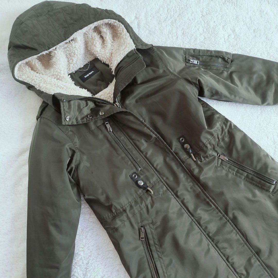 美品 DIESEL ディーゼル モッズコート 裏ボア