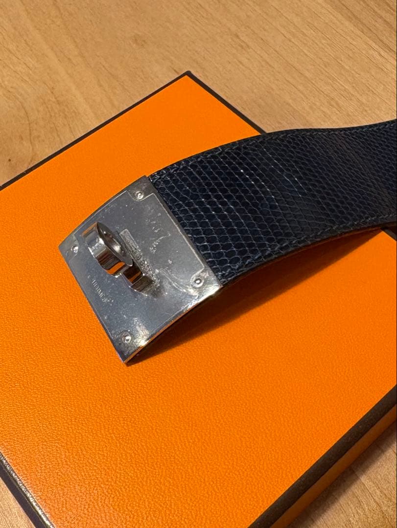HERMES エルメス　ケリードッグ　リザード　ブレスレット