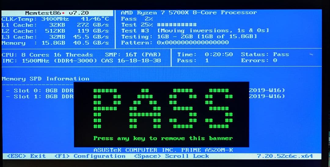 T-FORCE DDR4 3000MHz 8×2 16GB 【動作確認済】