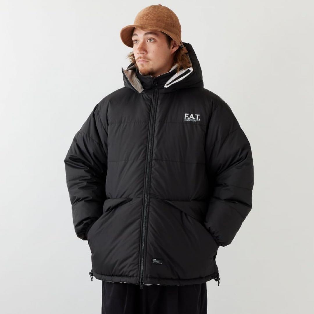 FAT DUBRIPE ダウンジャケットパーカー　skinny