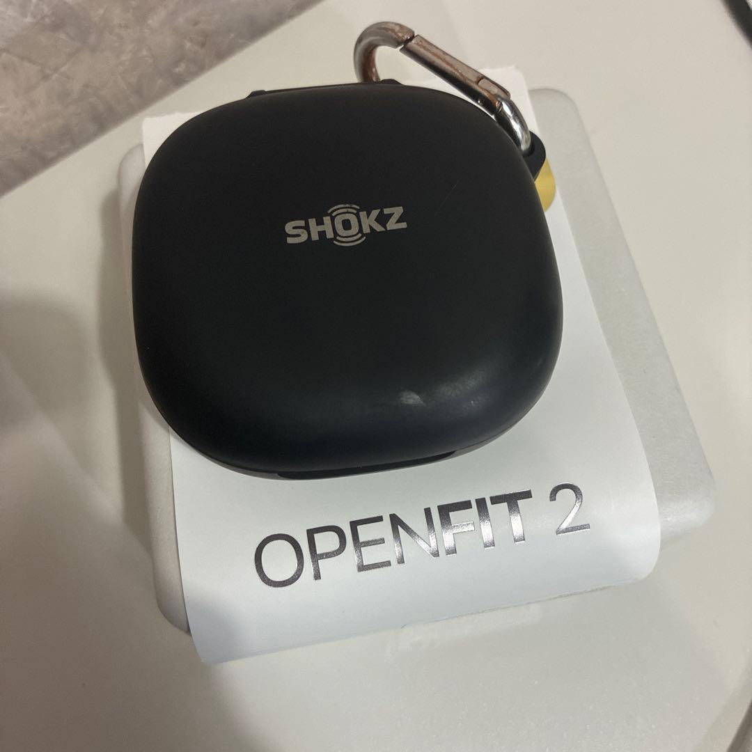 SHOKZ OPENFIT2 ワイヤレスイヤホン　ケース付き