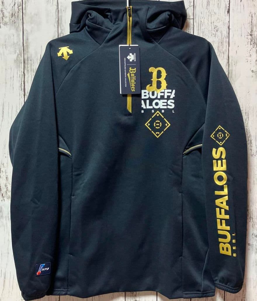 新品　オリックス　バファローズ　フード付き　ジャケット　パーカー　Oサイズ