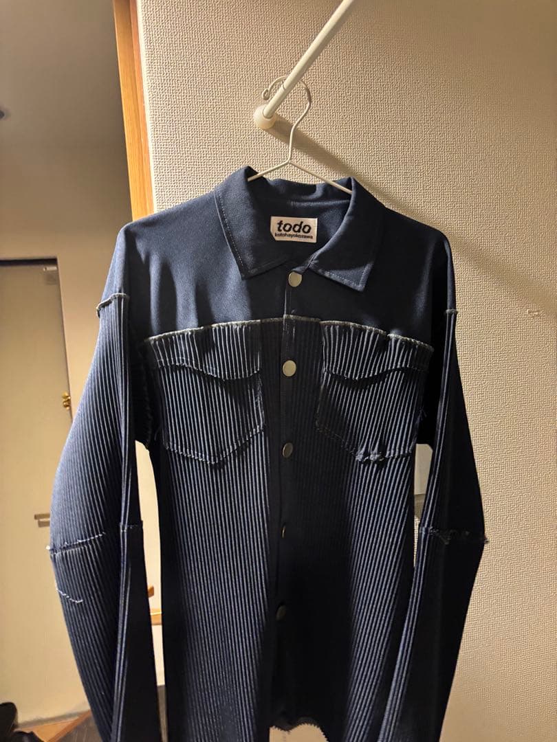 コトハヨコザワ　STUDIOUS別注 PLEAT SHIRT JACKET 希少
