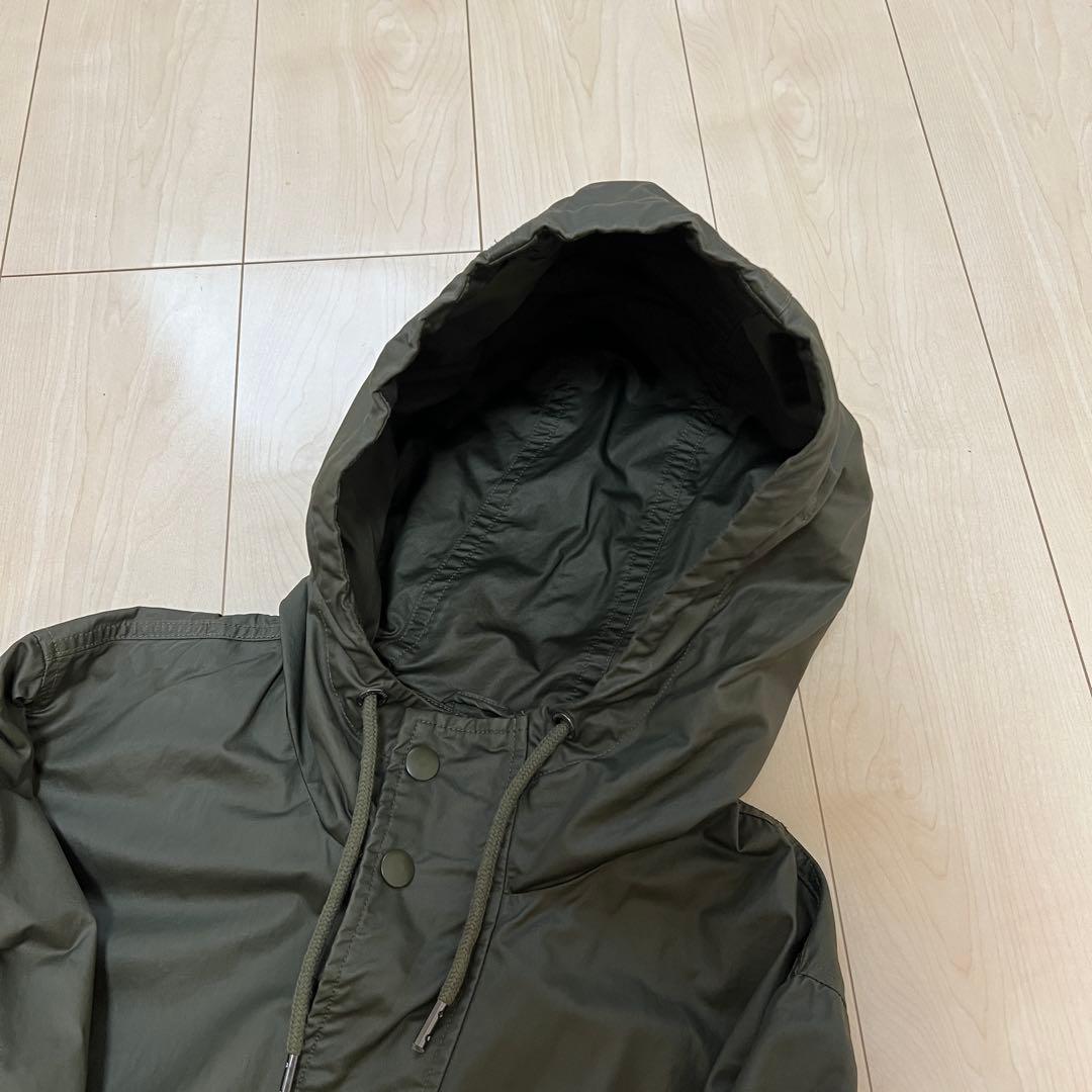 【DIESEL】フーデッドコート L カーキ オリーブ コットン100%