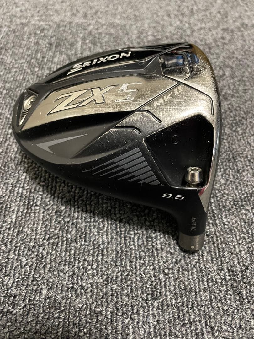 スリクソン　ZX5 MK2 9.5° ドライバー　ヘッドのみ