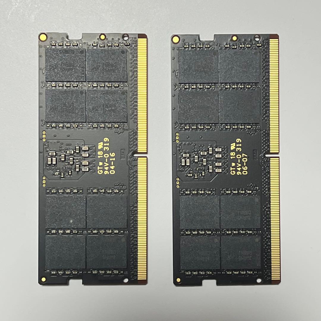 Crucial 64GB(32×2) メモリー SODIMM DDR5-4800