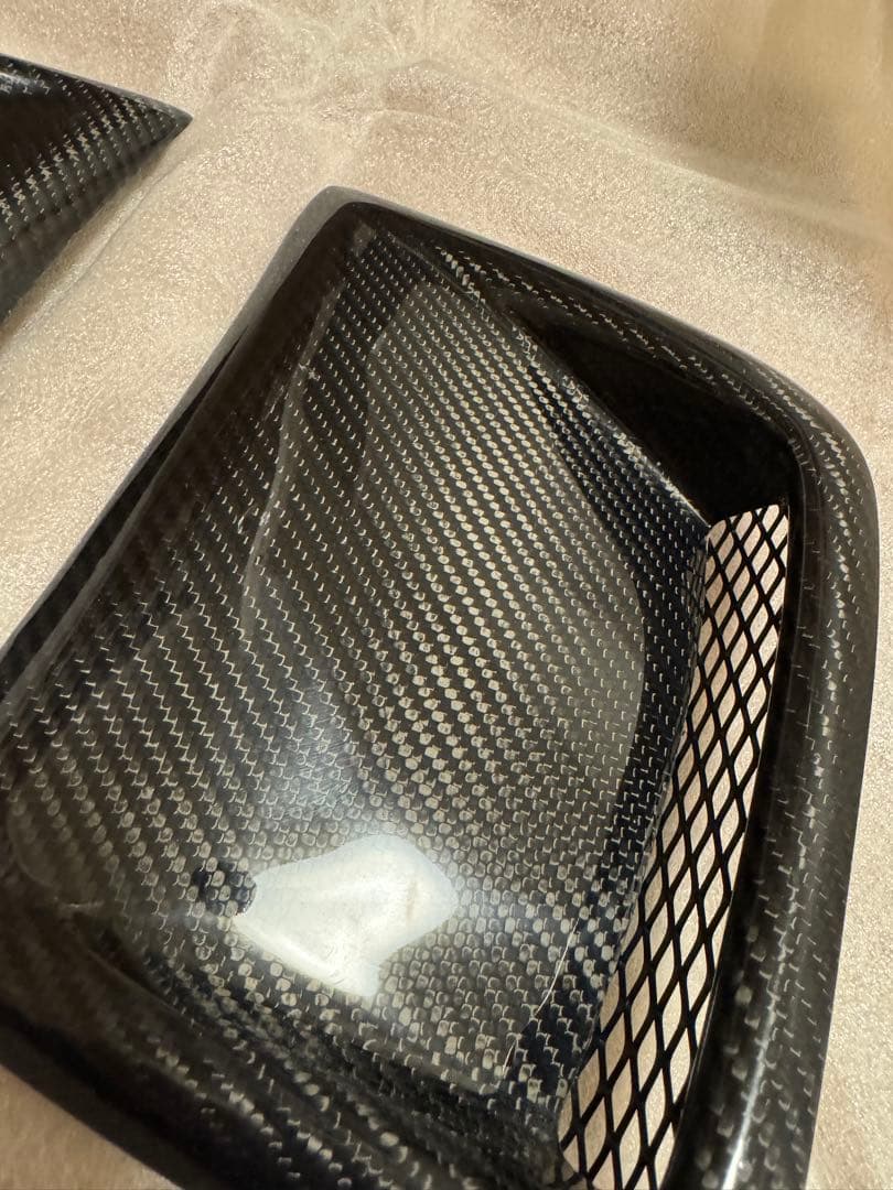 GRB GVB フロントバンパー　サイドダクト　カーボン　綾織　エアロ