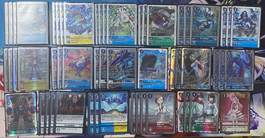 デジモンカード ウェヌスモン ネプトゥーンモン アビスエリアTS青デッキ