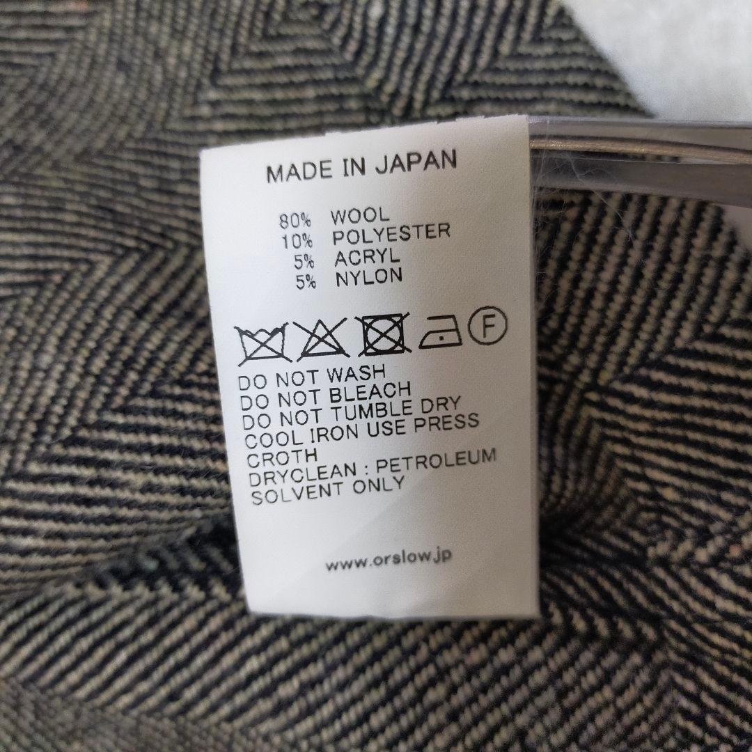orSlow　ヘリンボーンツイード　カバーオール　2サイズ